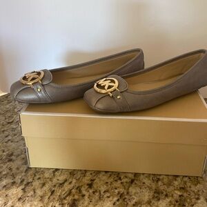 Michael Kors ballet flats champagne Pearline’s leather size 5.5